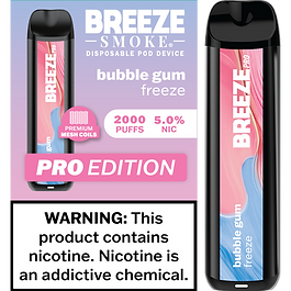 Bubble Gum Freeze Breeze Pro