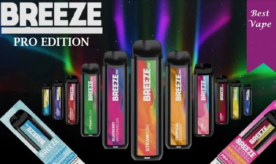 The Future of Vaping Convenience: Breeze Pro Disposable Vapes